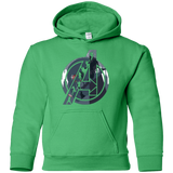 Sweatshirts Irish Green / YS Heroes Assemble Youth Hoodie