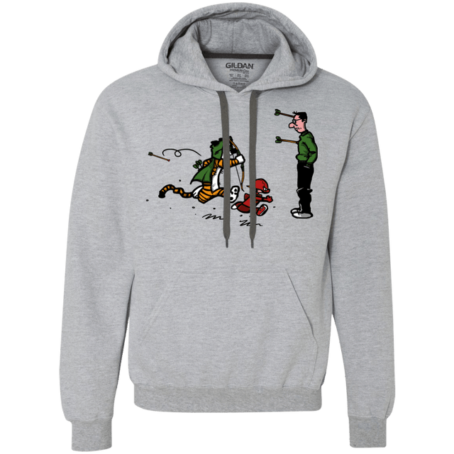 Sweatshirts Sport Grey / S Heroes At Work Premium Fleece Hoodie