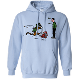 Sweatshirts Light Blue / S Heroes At Work Pullover Hoodie