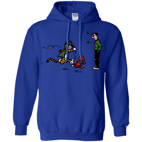 Sweatshirts Royal / S Heroes At Work Pullover Hoodie