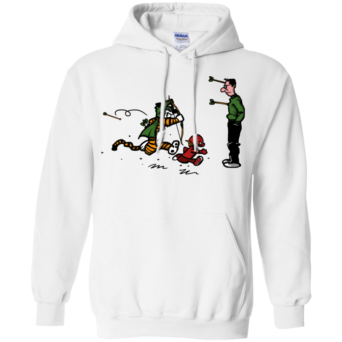 Sweatshirts White / S Heroes At Work Pullover Hoodie