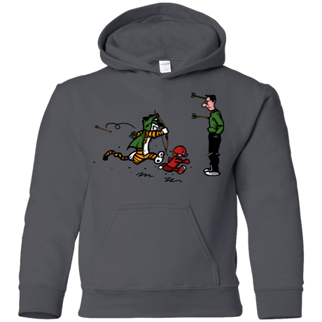 Sweatshirts Charcoal / YS Heroes At Work Youth Hoodie