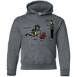 Sweatshirts Dark Heather / YS Heroes At Work Youth Hoodie