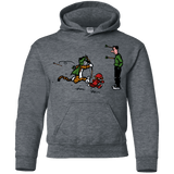 Sweatshirts Dark Heather / YS Heroes At Work Youth Hoodie