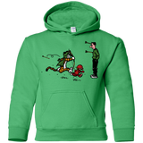 Sweatshirts Irish Green / YS Heroes At Work Youth Hoodie