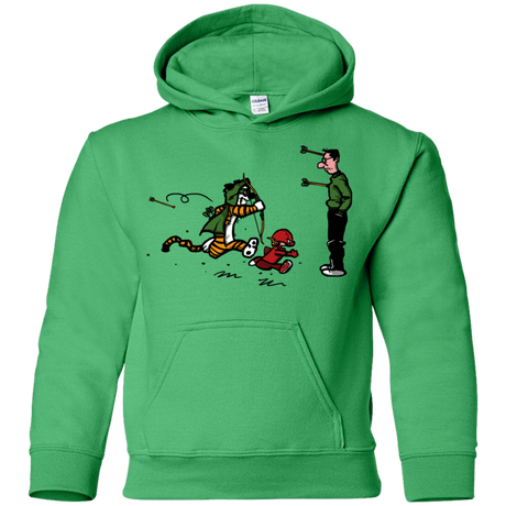 Sweatshirts Irish Green / YS Heroes At Work Youth Hoodie