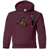 Sweatshirts Maroon / YS Heroes At Work Youth Hoodie