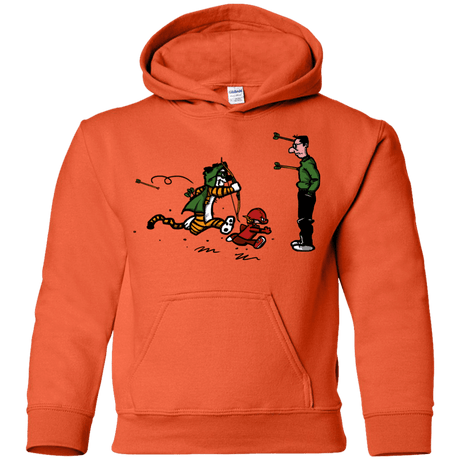 Sweatshirts Orange / YS Heroes At Work Youth Hoodie