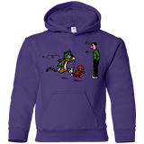 Sweatshirts Purple / YS Heroes At Work Youth Hoodie