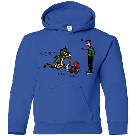 Sweatshirts Royal / YS Heroes At Work Youth Hoodie