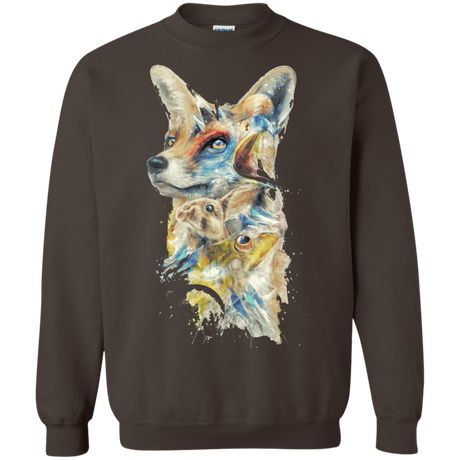 Sweatshirts Dark Chocolate / Small Heroes of Lylat Star Fox Crewneck Sweatshirt