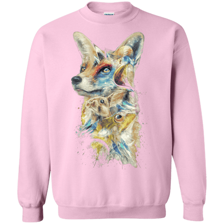Sweatshirts Light Pink / Small Heroes of Lylat Star Fox Crewneck Sweatshirt