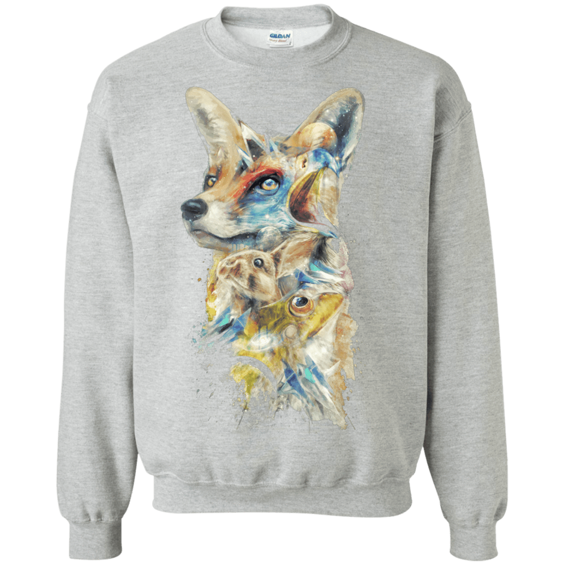 Sweatshirts Sport Grey / Small Heroes of Lylat Star Fox Crewneck Sweatshirt