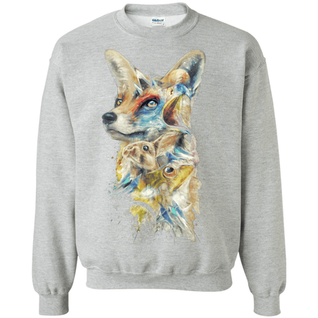 Sweatshirts Sport Grey / Small Heroes of Lylat Star Fox Crewneck Sweatshirt
