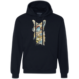 Sweatshirts Navy / Small Heroes of Lylat Star Fox Premium Fleece Hoodie