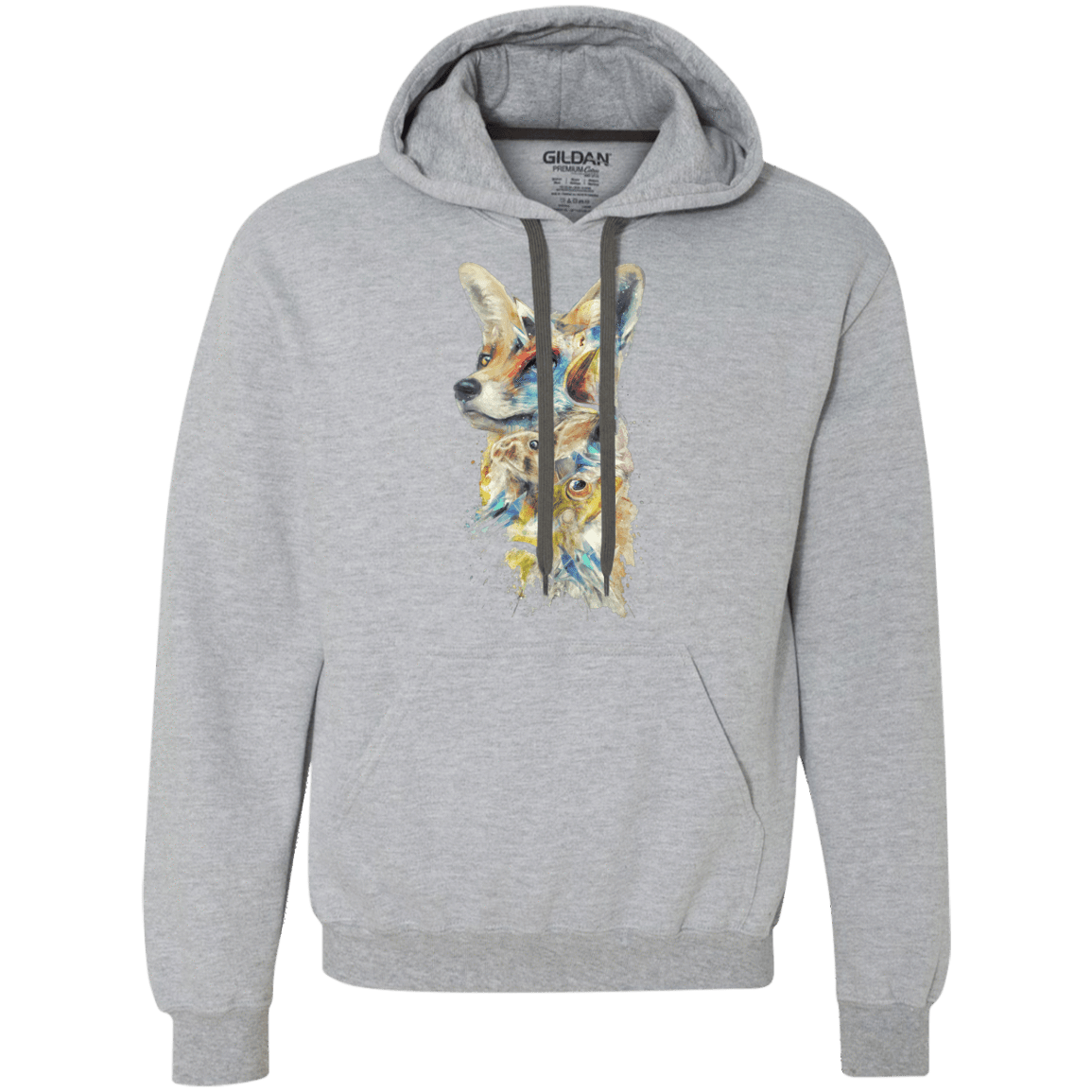 Sweatshirts Sport Grey / Small Heroes of Lylat Star Fox Premium Fleece Hoodie