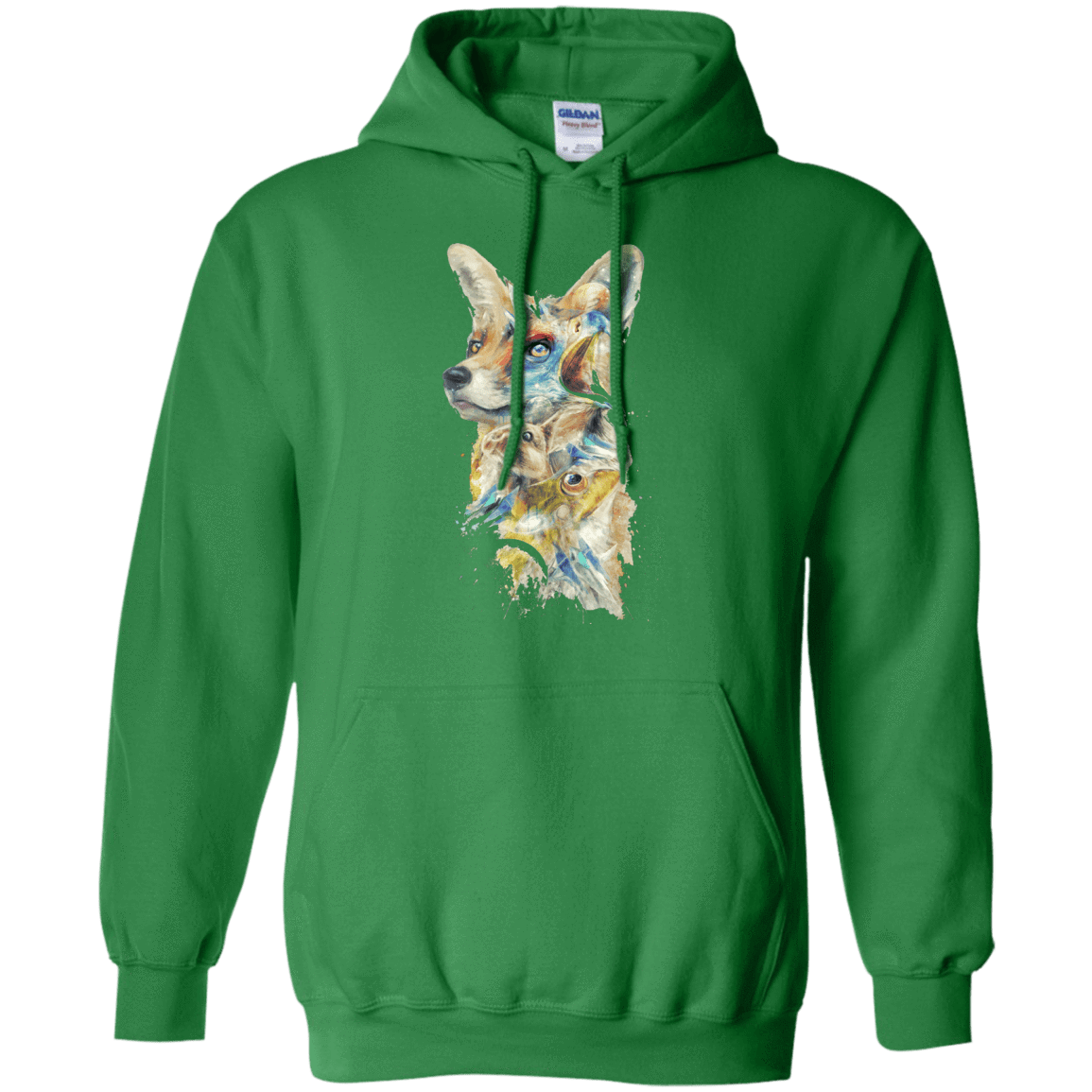 Sweatshirts Irish Green / Small Heroes of Lylat Star Fox Pullover Hoodie