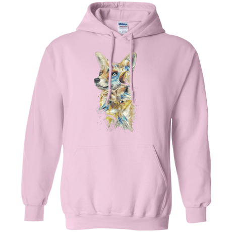 Sweatshirts Light Pink / Small Heroes of Lylat Star Fox Pullover Hoodie