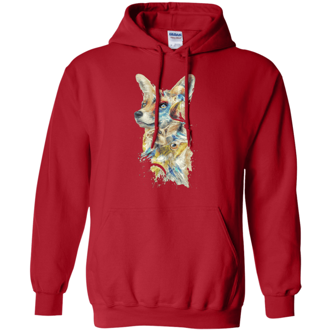 Sweatshirts Red / Small Heroes of Lylat Star Fox Pullover Hoodie