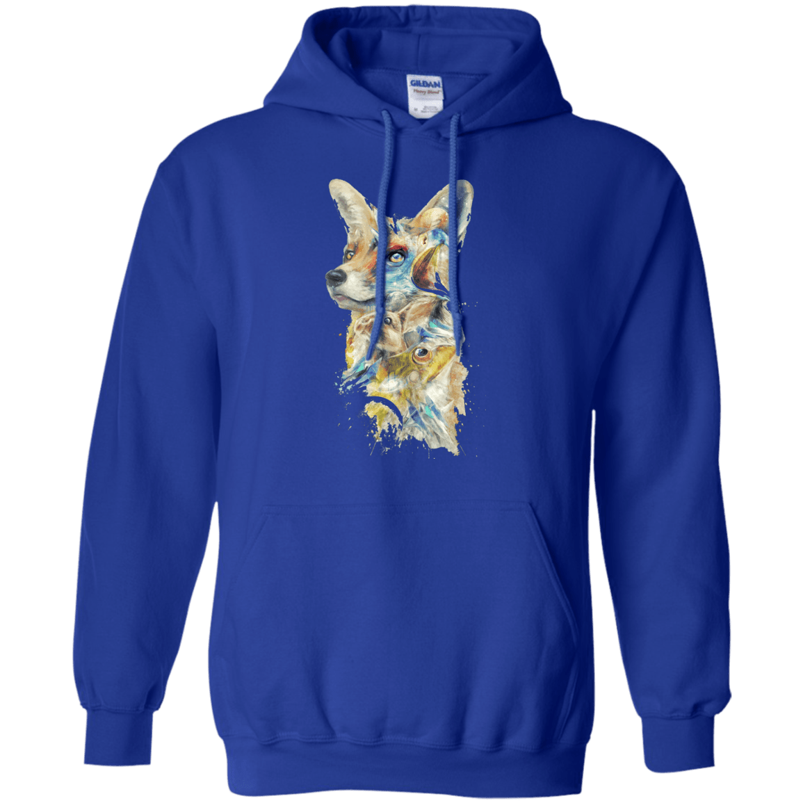 Sweatshirts Royal / Small Heroes of Lylat Star Fox Pullover Hoodie