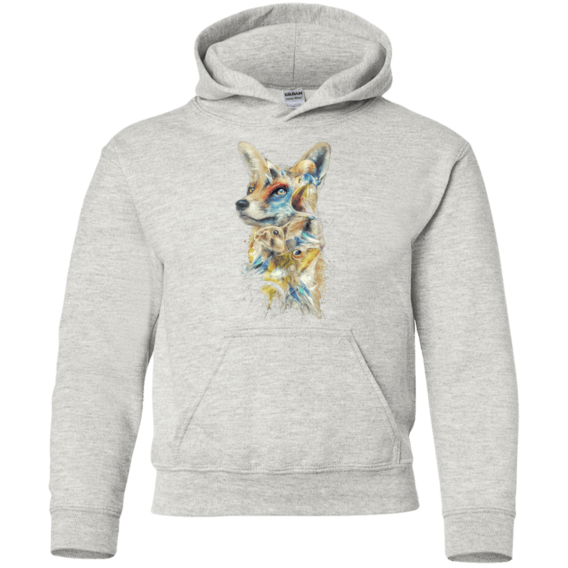 Sweatshirts Ash / YS Heroes of Lylat Star Fox Youth Hoodie