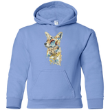 Sweatshirts Carolina Blue / YS Heroes of Lylat Star Fox Youth Hoodie