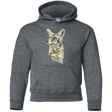 Sweatshirts Dark Heather / YS Heroes of Lylat Star Fox Youth Hoodie