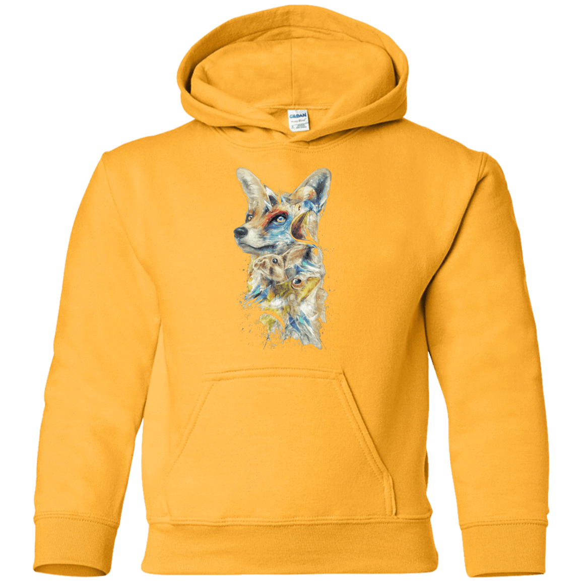 Sweatshirts Gold / YS Heroes of Lylat Star Fox Youth Hoodie
