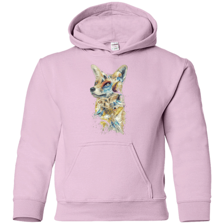 Sweatshirts Light Pink / YS Heroes of Lylat Star Fox Youth Hoodie