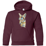 Sweatshirts Maroon / YS Heroes of Lylat Star Fox Youth Hoodie
