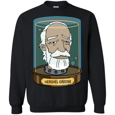 Sweatshirts Black / Small Hershel Greene Head Crewneck Sweatshirt