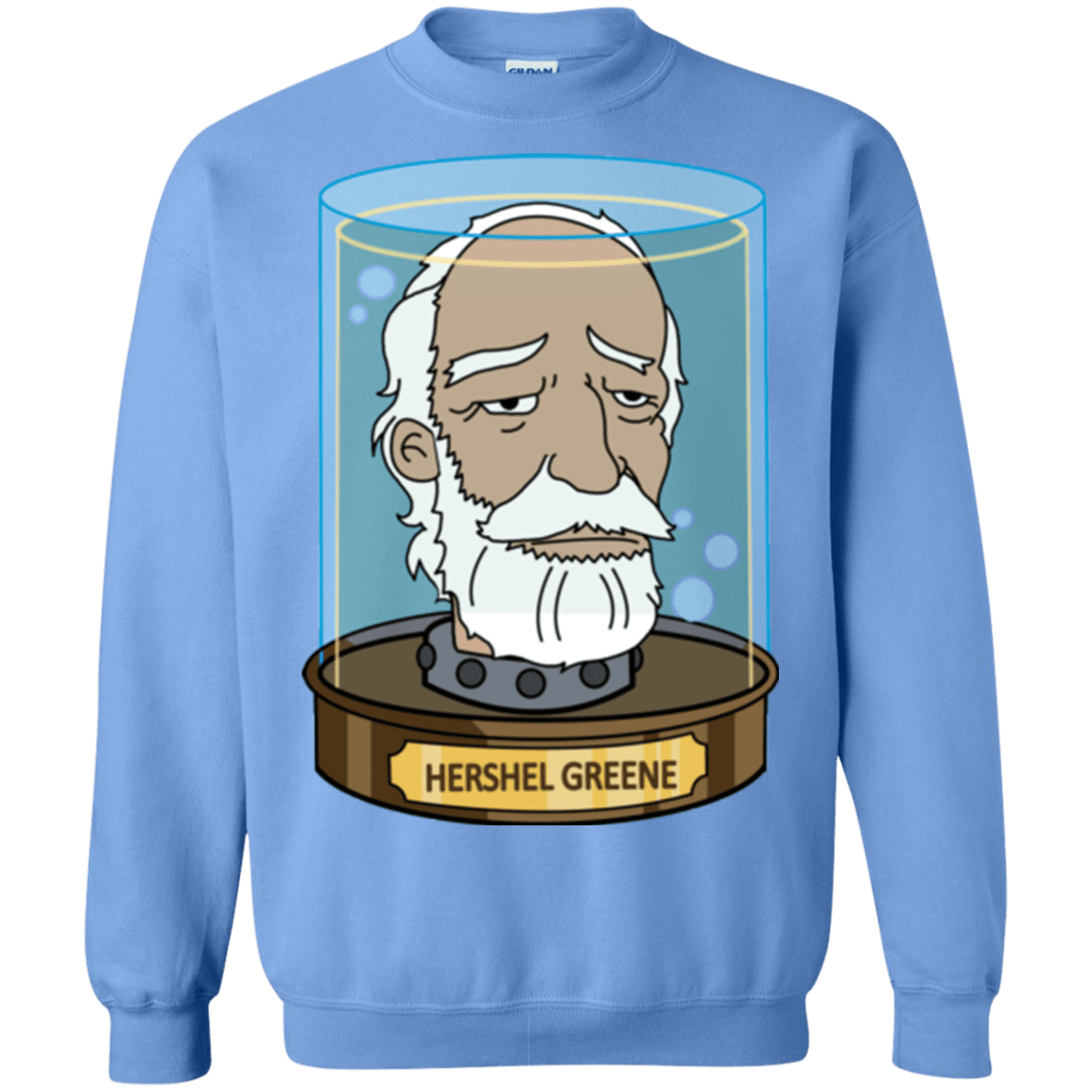 Sweatshirts Carolina Blue / Small Hershel Greene Head Crewneck Sweatshirt