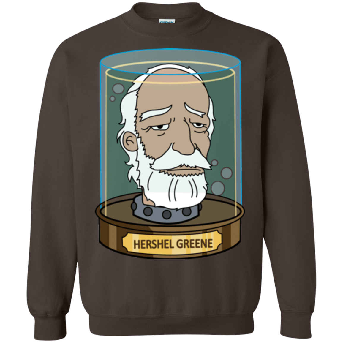 Sweatshirts Dark Chocolate / Small Hershel Greene Head Crewneck Sweatshirt