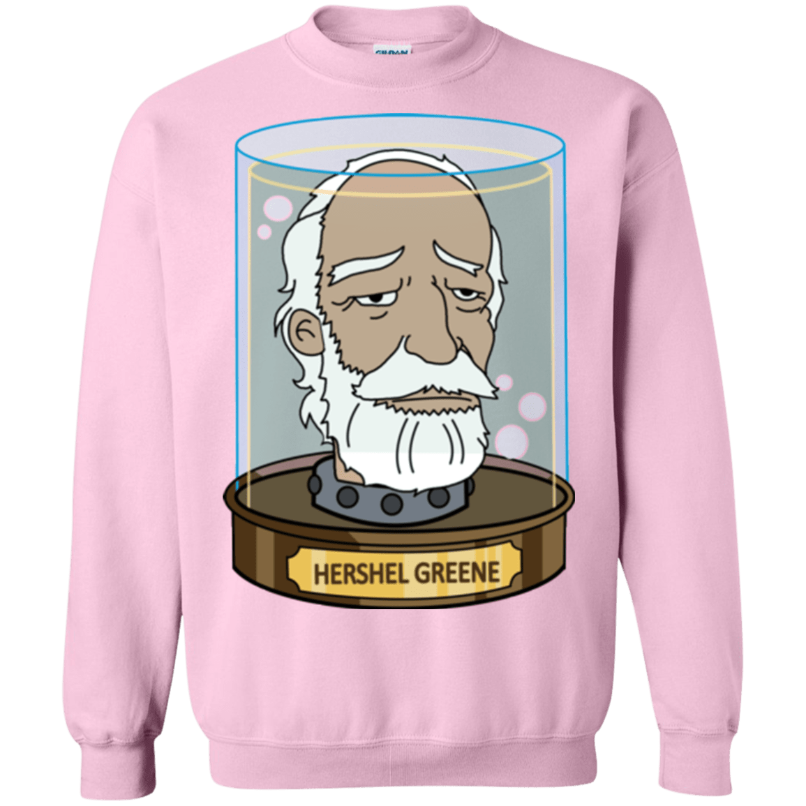 Sweatshirts Light Pink / Small Hershel Greene Head Crewneck Sweatshirt