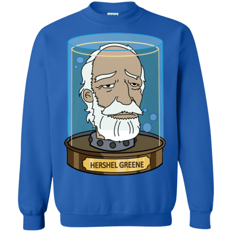 Sweatshirts Royal / Small Hershel Greene Head Crewneck Sweatshirt