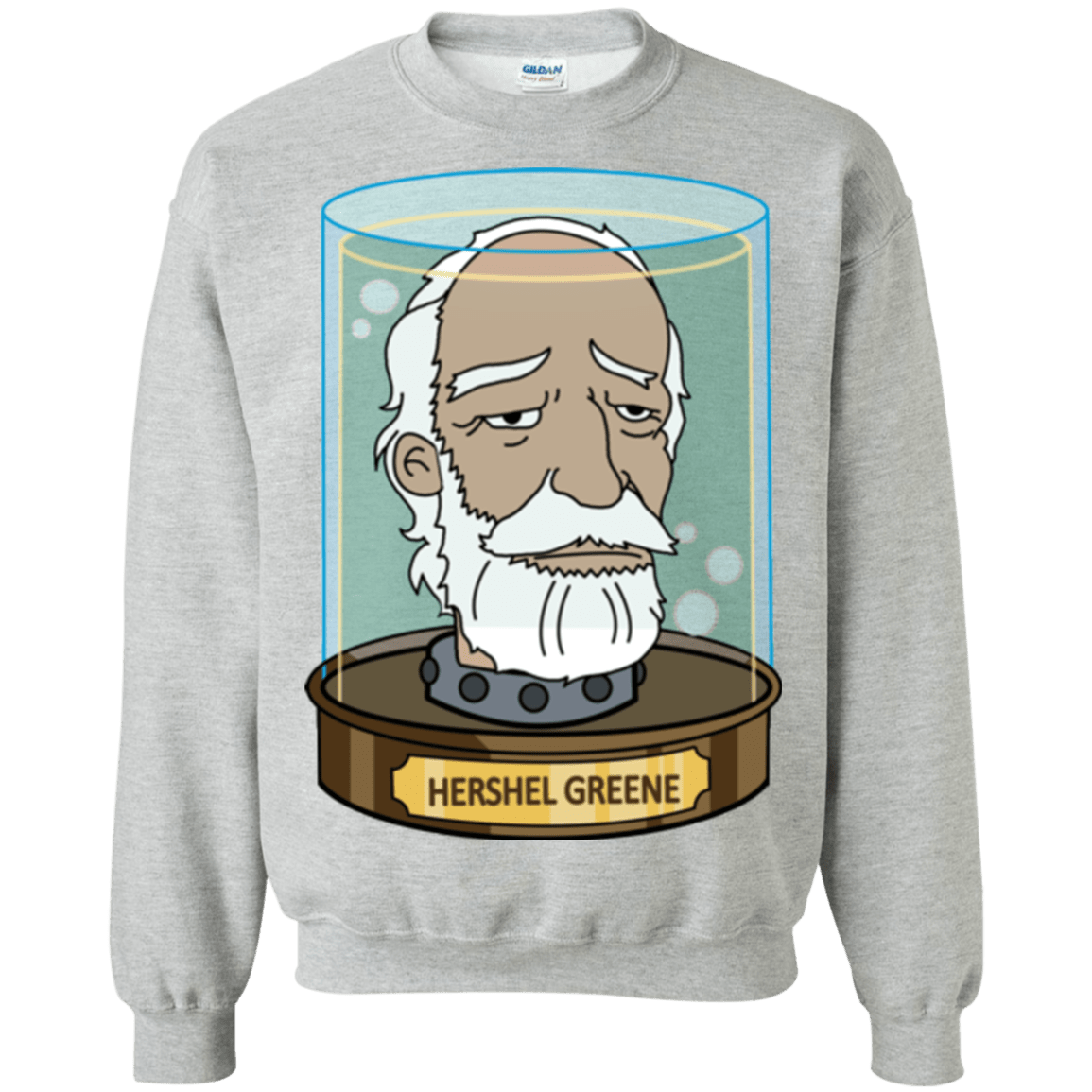 Sweatshirts Sport Grey / Small Hershel Greene Head Crewneck Sweatshirt