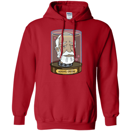 Sweatshirts Red / Small Hershel Greene Head Pullover Hoodie