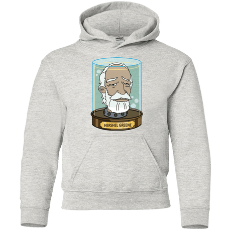 Sweatshirts Ash / YS Hershel Greene Head Youth Hoodie