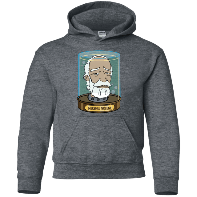 Sweatshirts Dark Heather / YS Hershel Greene Head Youth Hoodie