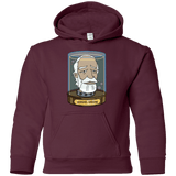Sweatshirts Maroon / YS Hershel Greene Head Youth Hoodie