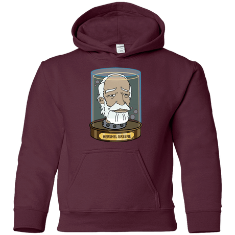 Sweatshirts Maroon / YS Hershel Greene Head Youth Hoodie