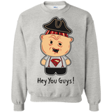 Sweatshirts Ash / Small Hey You Guys Crewneck Sweatshirt