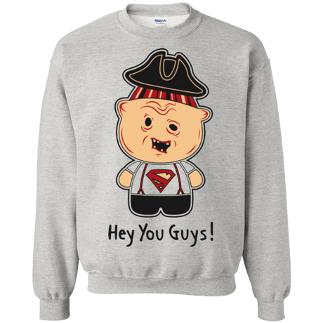 Sweatshirts Ash / Small Hey You Guys Crewneck Sweatshirt