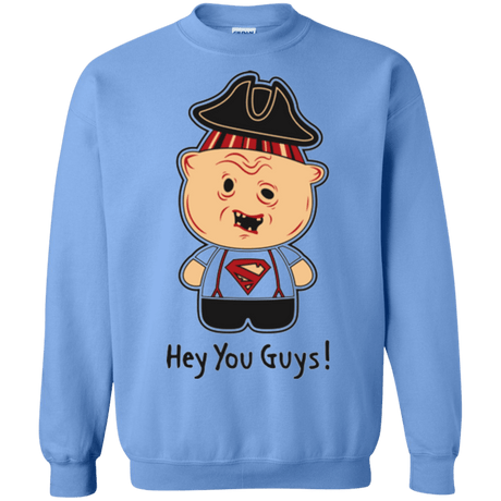 Sweatshirts Carolina Blue / Small Hey You Guys Crewneck Sweatshirt