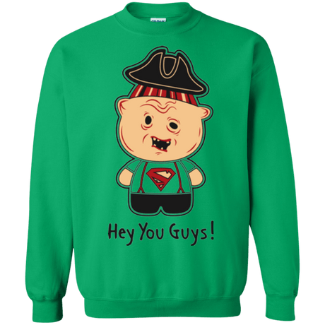 Sweatshirts Irish Green / Small Hey You Guys Crewneck Sweatshirt