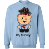 Sweatshirts Light Blue / Small Hey You Guys Crewneck Sweatshirt