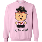 Sweatshirts Light Pink / Small Hey You Guys Crewneck Sweatshirt