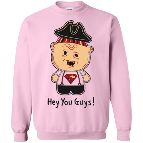 Sweatshirts Light Pink / Small Hey You Guys Crewneck Sweatshirt