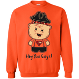 Sweatshirts Orange / Small Hey You Guys Crewneck Sweatshirt