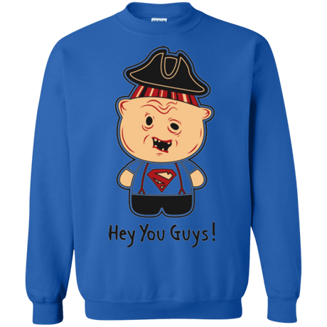 Sweatshirts Royal / Small Hey You Guys Crewneck Sweatshirt